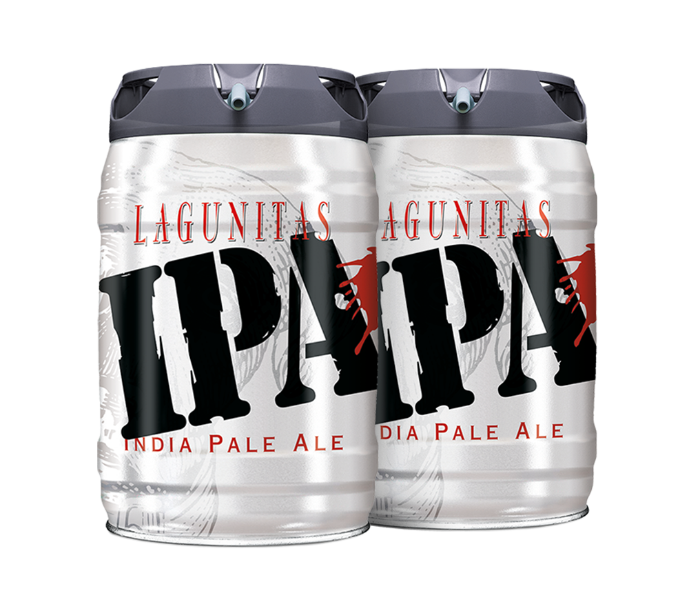 Lagunitas IPA Beertender 5L keg bundle – bold and hoppy craft beer for Beertender systems