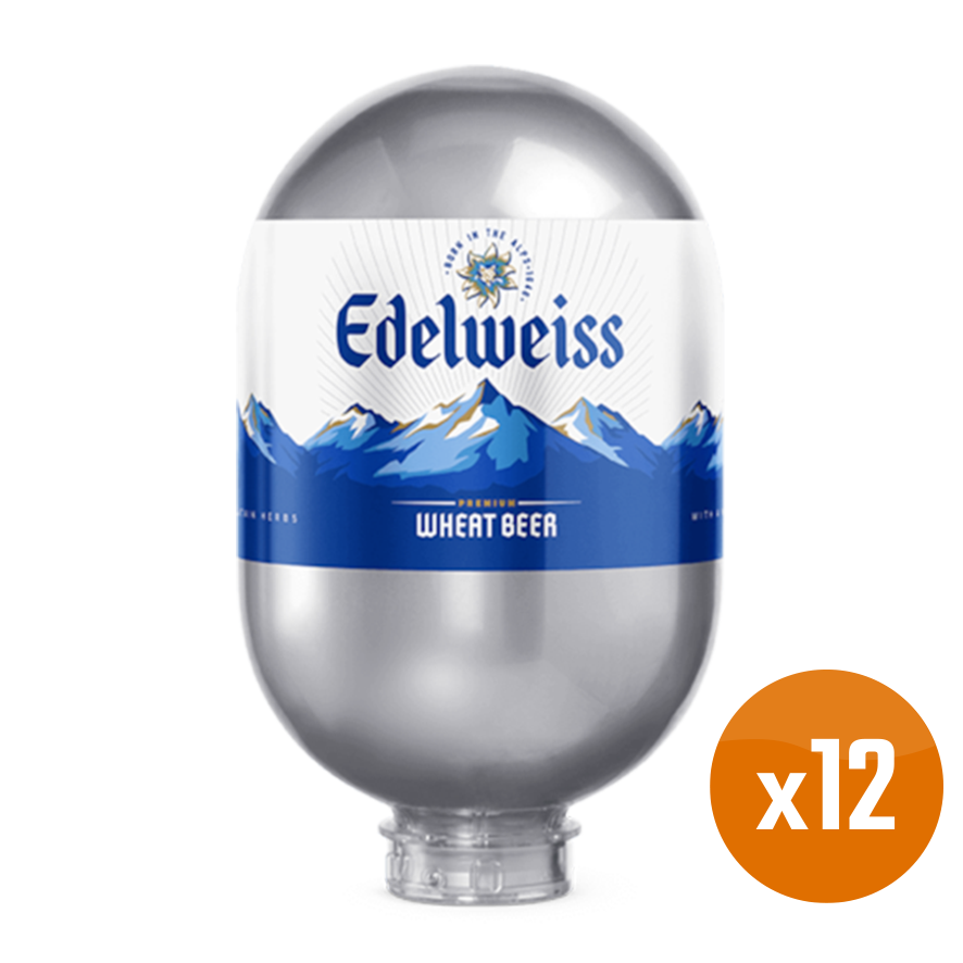 Edelweiss Wheat Bundle - 12x 8L BLADE Kegs