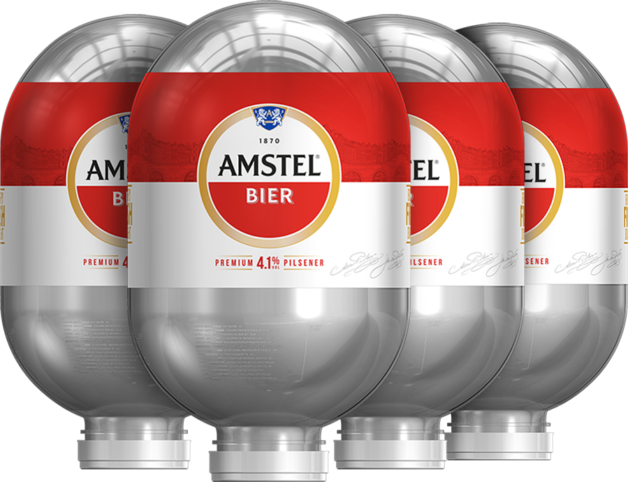 Amstel Blade 8L BLADE kegs – smooth and refreshing lager for your Blade beer dispenser