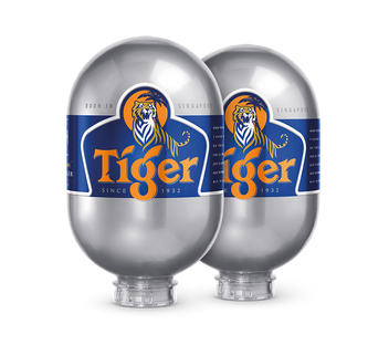 Tiger Blade 8L keg – bold Asian lager for your home beer dispenser