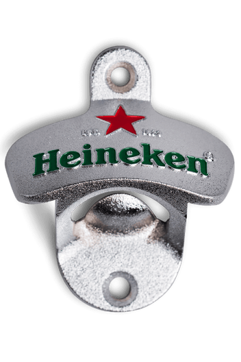 Metal Heineken® Wall Bottle Opener