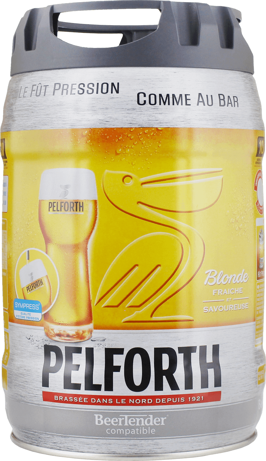 Pelforth Blonde - 5L beer kegs