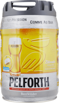 Pelforth Blonde - 5L beer kegs