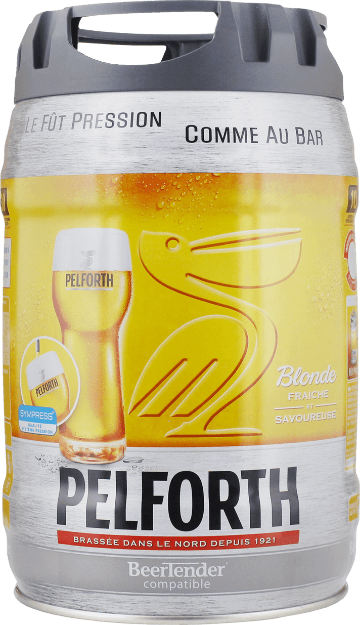 Pelforth Blonde - 5L beer kegs