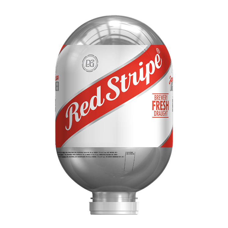 Red Stripe - 8L BLADE Keg