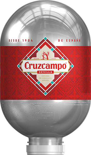 Cruzcampo - 8L BLADE Keg