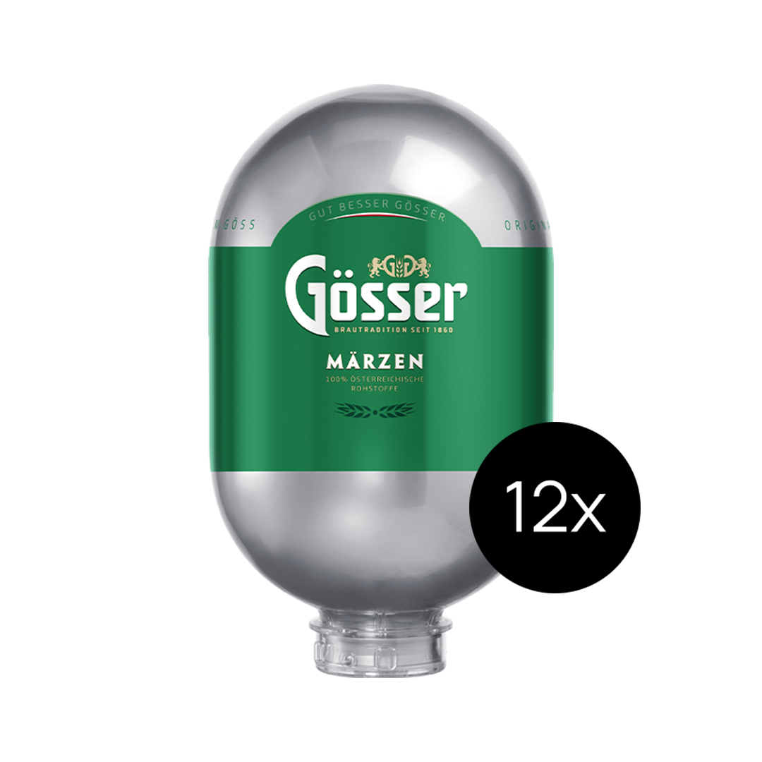 Gösser Märzen Bundle - 12x 8L BLADE Kegs