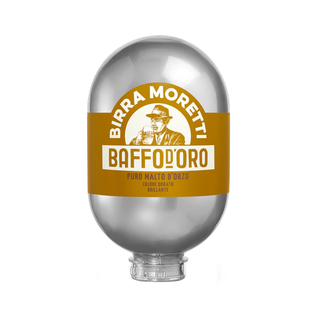 Birra Moretti Baffo d'Oro - 8L BLADE Keg