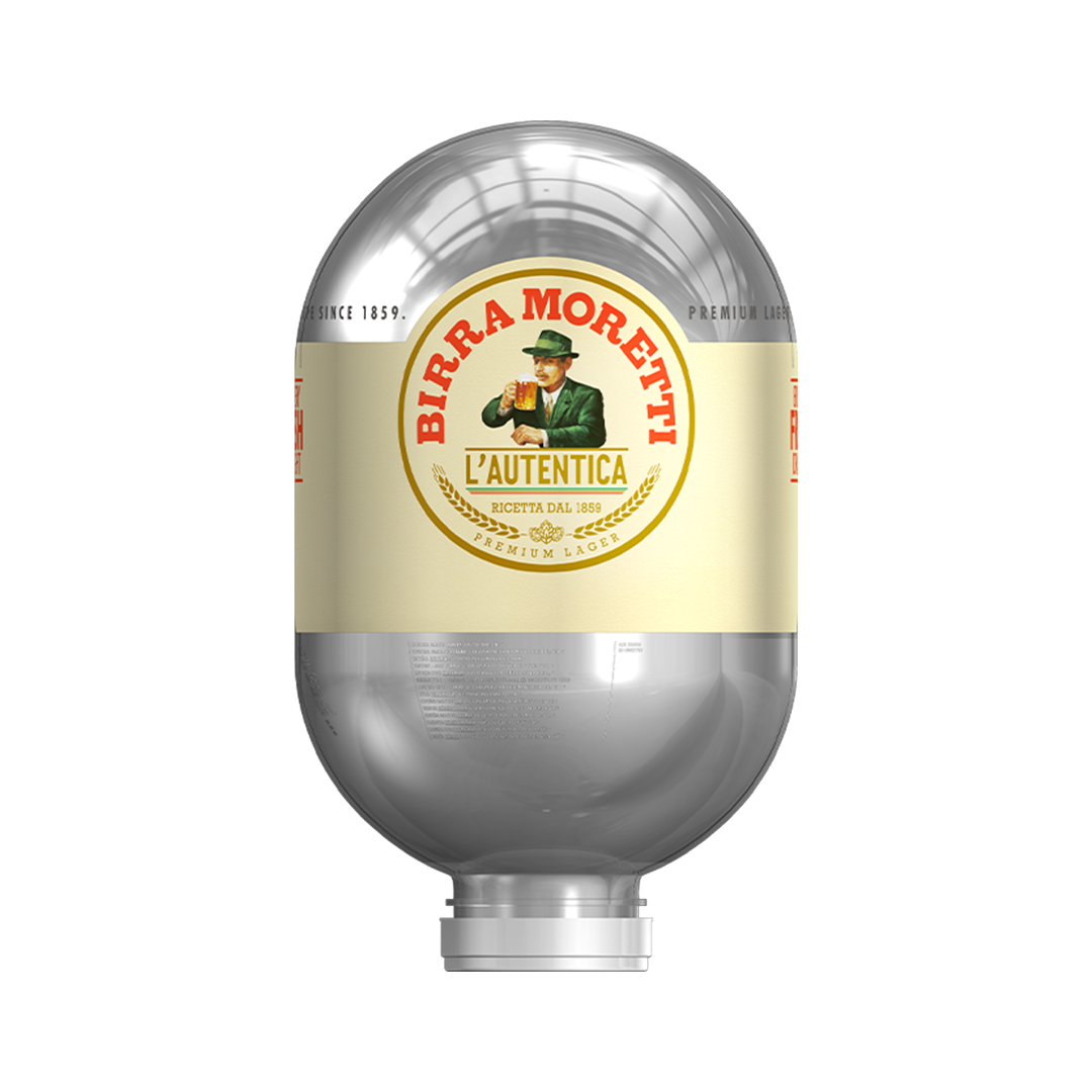Birra Moretti L'Autentica - 8L BLADE Keg