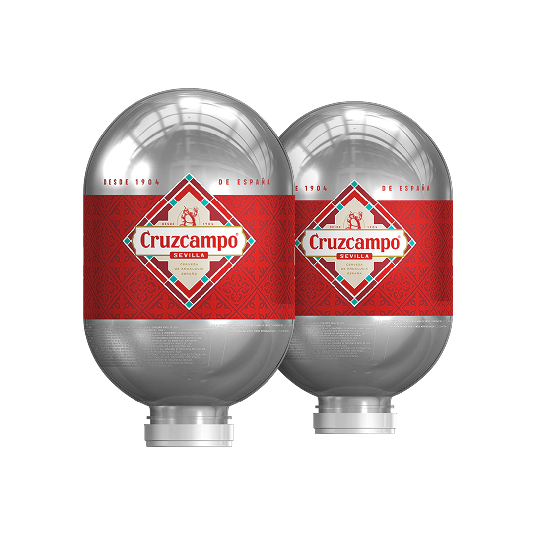 Cruzcampo Bundle - 2x 8L BLADE Kegs