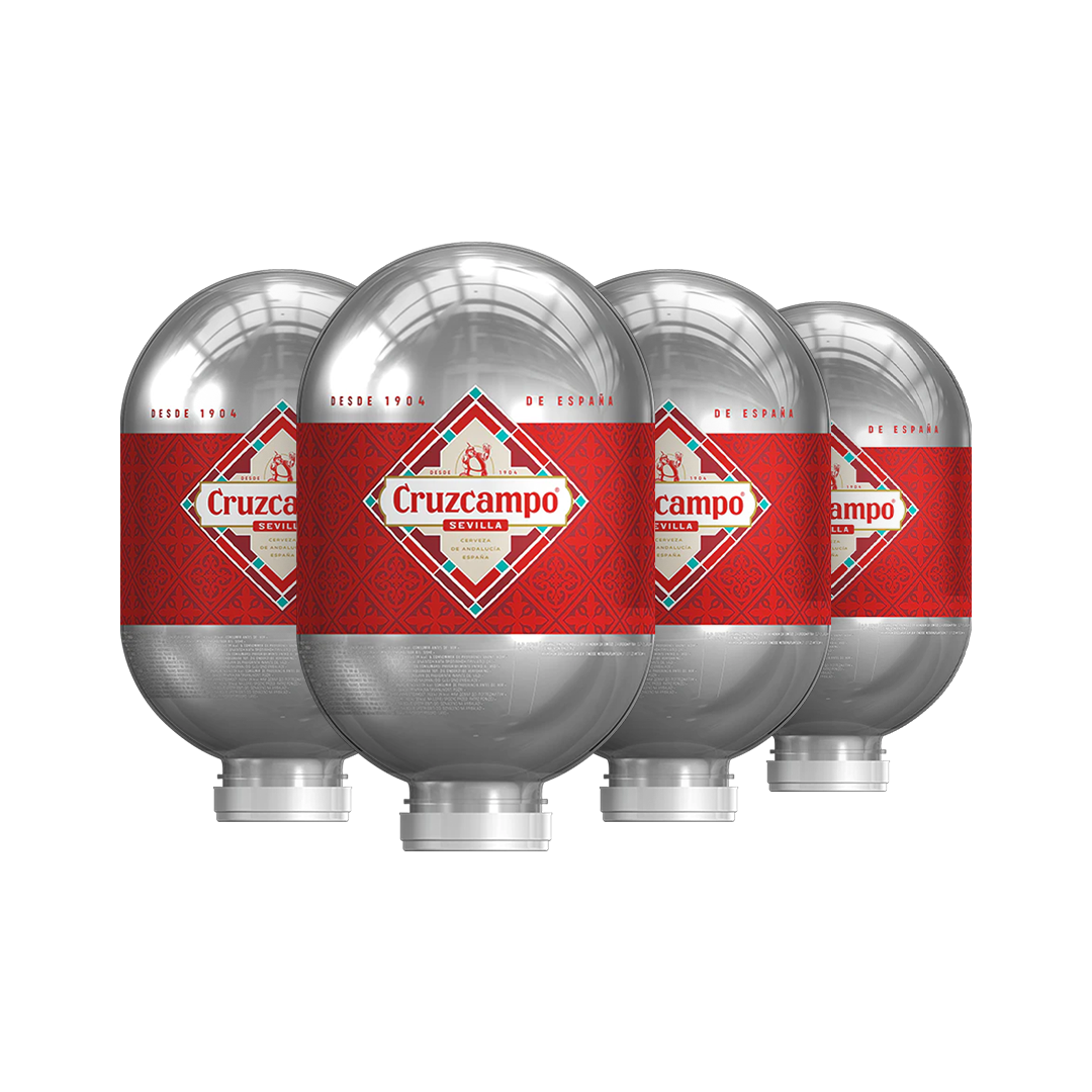 Cruzcampo Bundle - 4x 8L BLADE Kegs