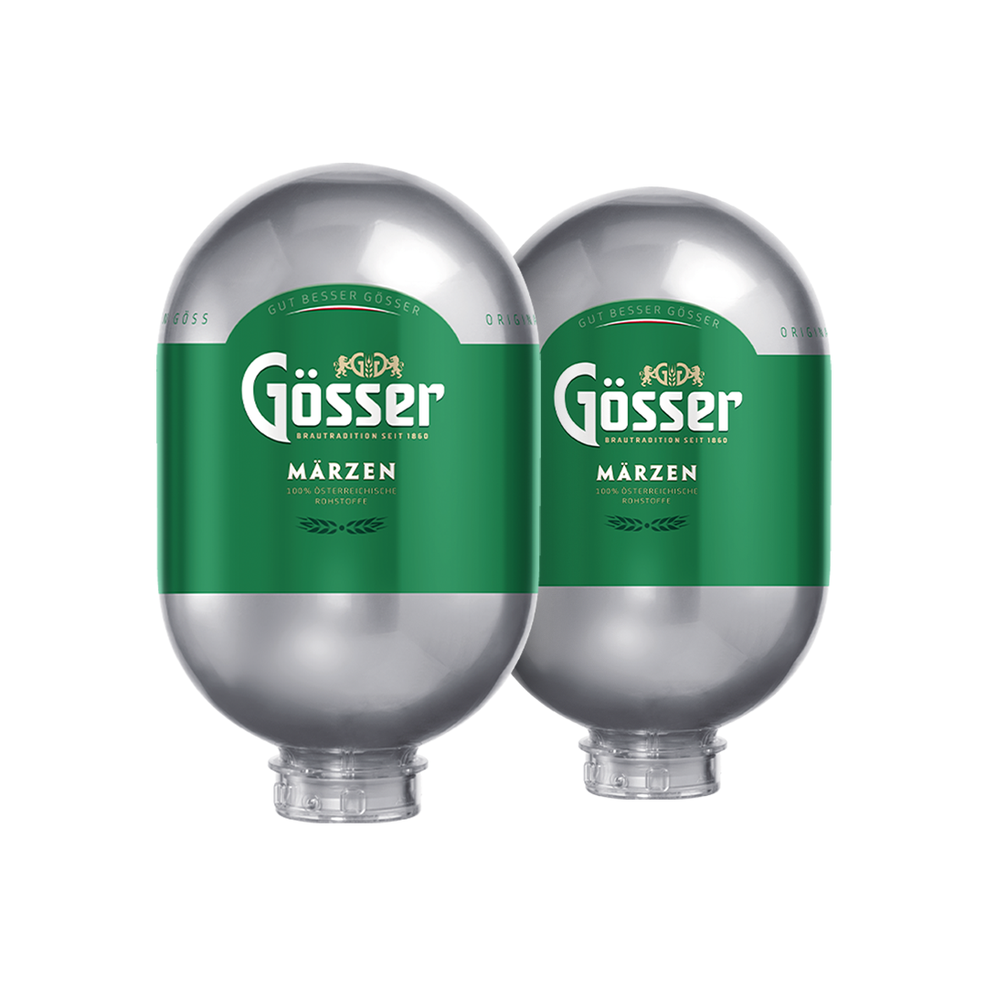Gösser Märzen - 2x BLADE Kegs