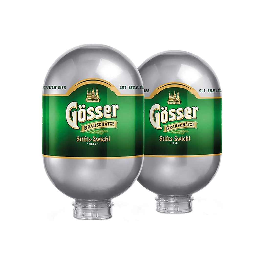 Gösser Zwickl Bundle - 2x 8L BLADE Kegs