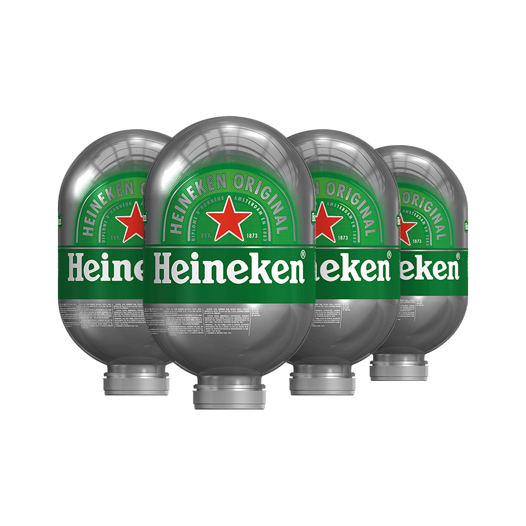 Heineken bundle - 4x 8L BLADE Kegs