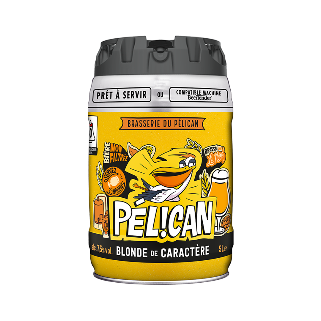 Pélican Blonde - 5L Beer Keg