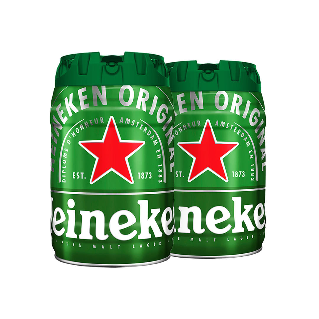 Heineken Bundle - 2x 5L Beer Kegs