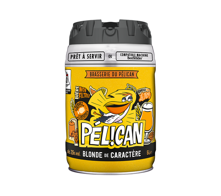 Pélican Blonde - 5L Beer Keg
