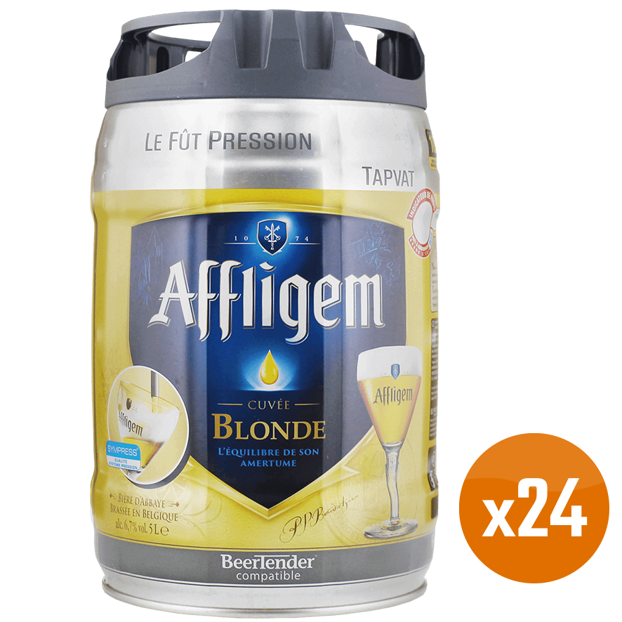 Affligem Blonde Bundle - 24x 5L Beer Kegs