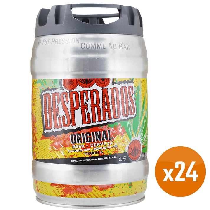 Desperados Bundle - 24x 5L Beer Kegs
