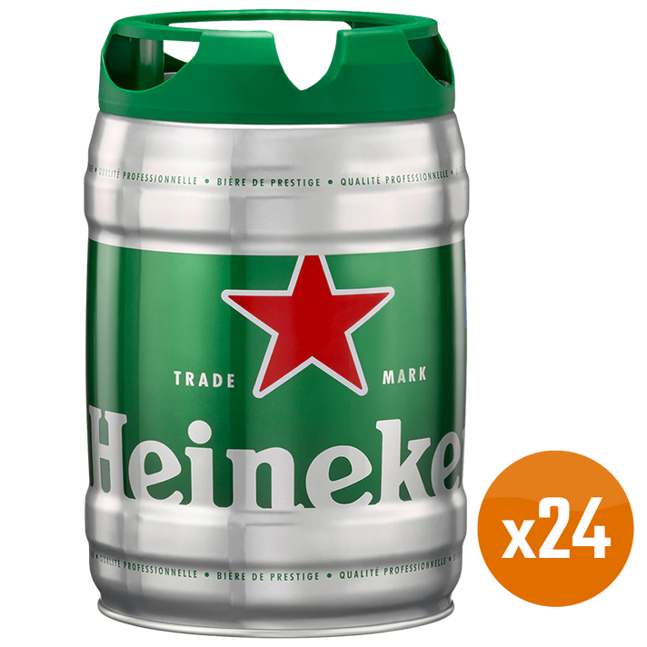 Heineken Bundle - 24x 5L Beer Kegs