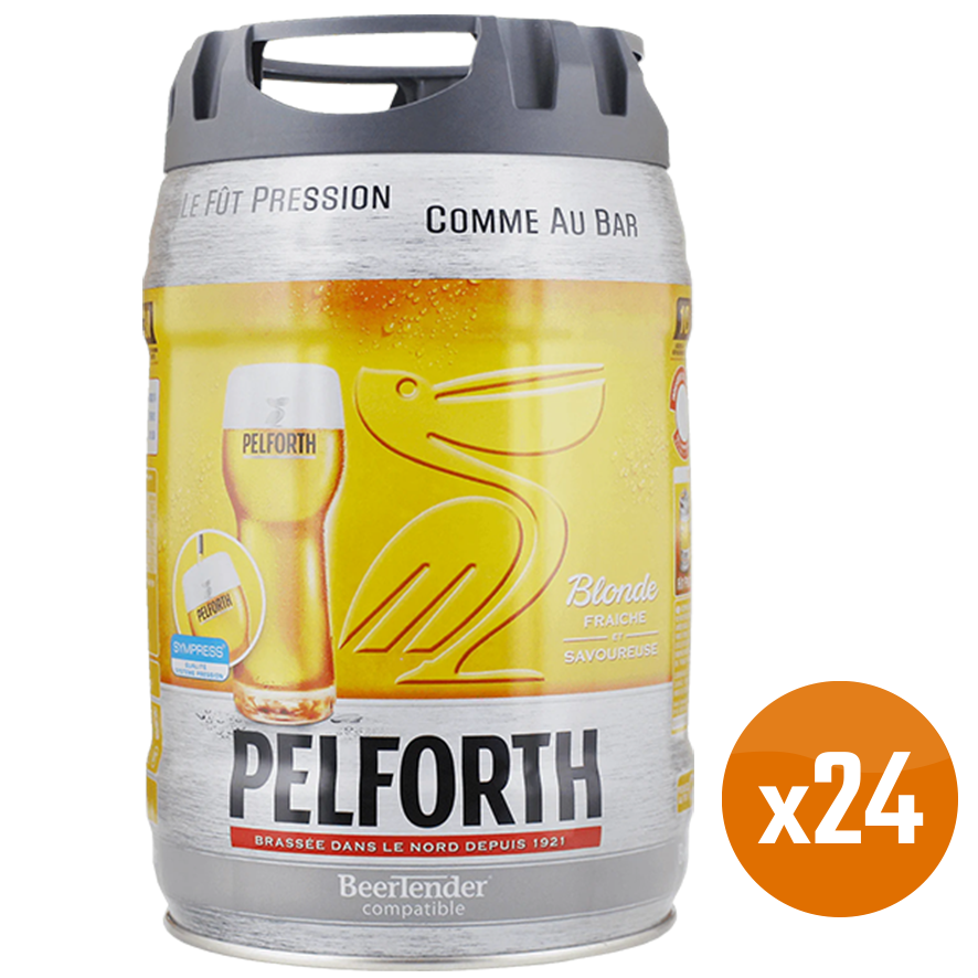 Pelforth Bundle - 24x 5L Beer Kegs