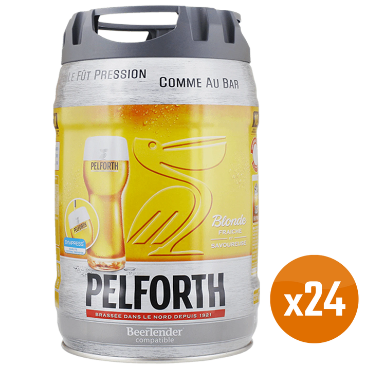 Pelforth Bundle - 24x 5L Beer Kegs