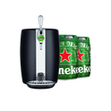 BeerTender starter pack featuring a 5L Heineken keg and BeerTender tap system.