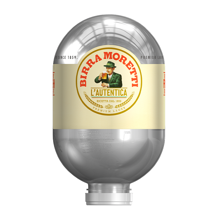 Birra Moretti L'Autentica - 8L BLADE Keg