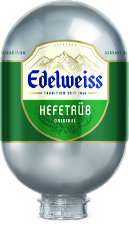 Edelweiss Hefetrüb - 8L BLADE Keg