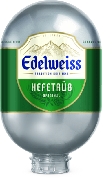 Edelweiss Hefetrüb - 8L BLADE Keg