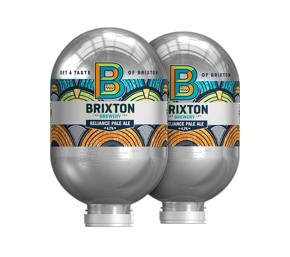 Brixton Reliance Pale Ale 8L Beer Bundle. Craft Ale for Blade Draft Beer Machine