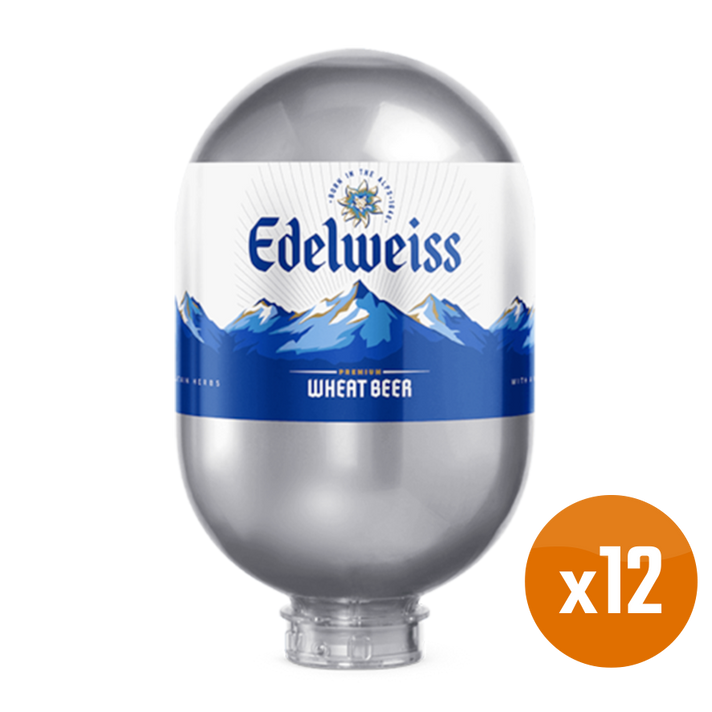 Edelweiss Wheat Bundle - 12x 8L BLADE Kegs