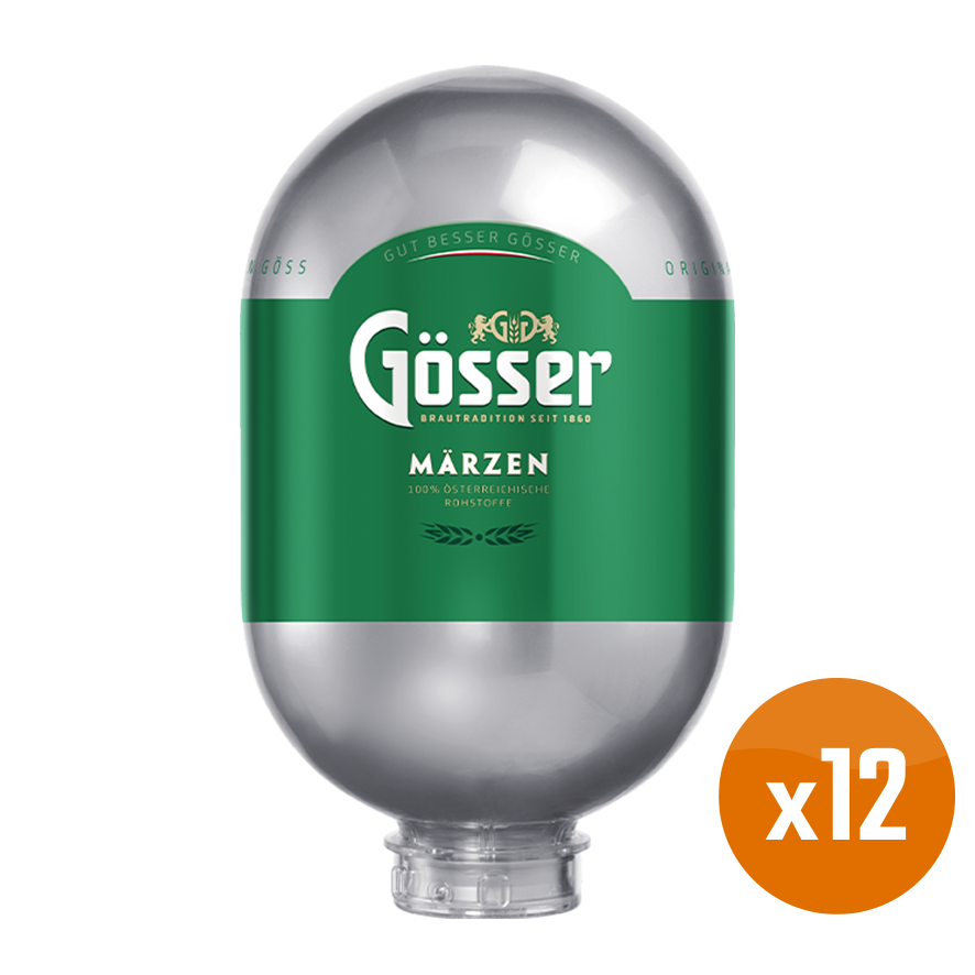 Gösser Märzen Bundle - 12x 8L BLADE Kegs