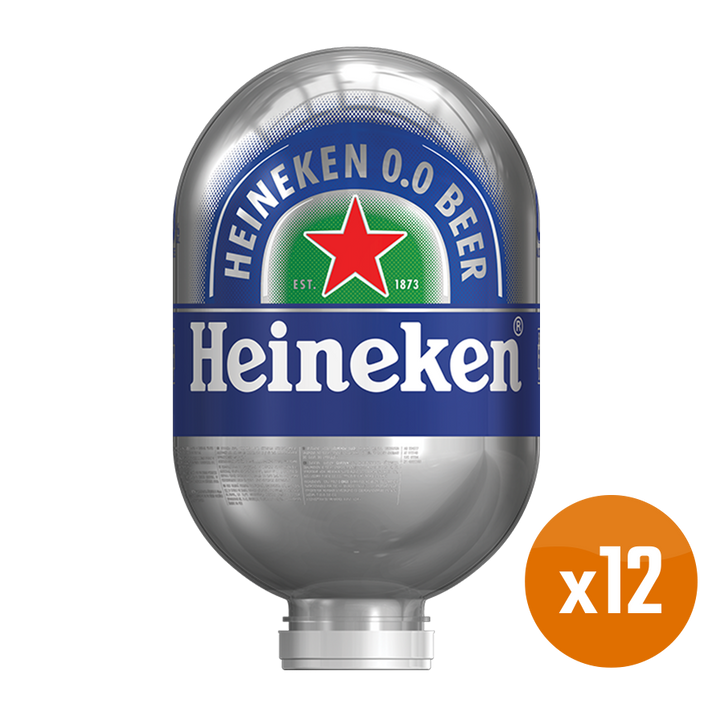 Heineken 0.0 Bundle - 12x 8L BLADE Kegs