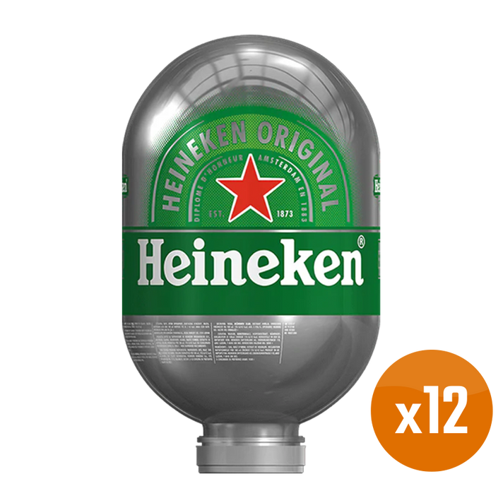 Heineken Bundle - 12x 8L BLADE Kegs