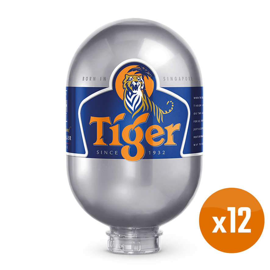 Tiger Bundle - 12x 8L BLADE Kegs