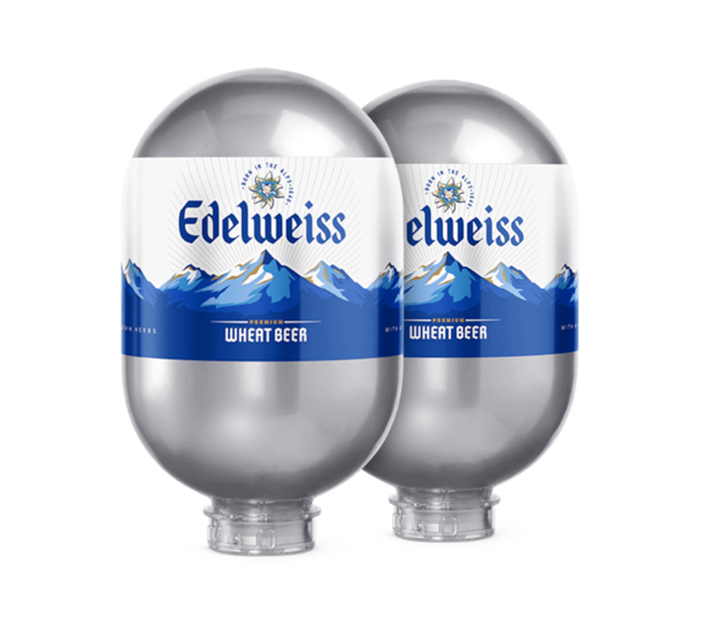 Edelweiss Wheat - 2x 8L BLADE Kegs