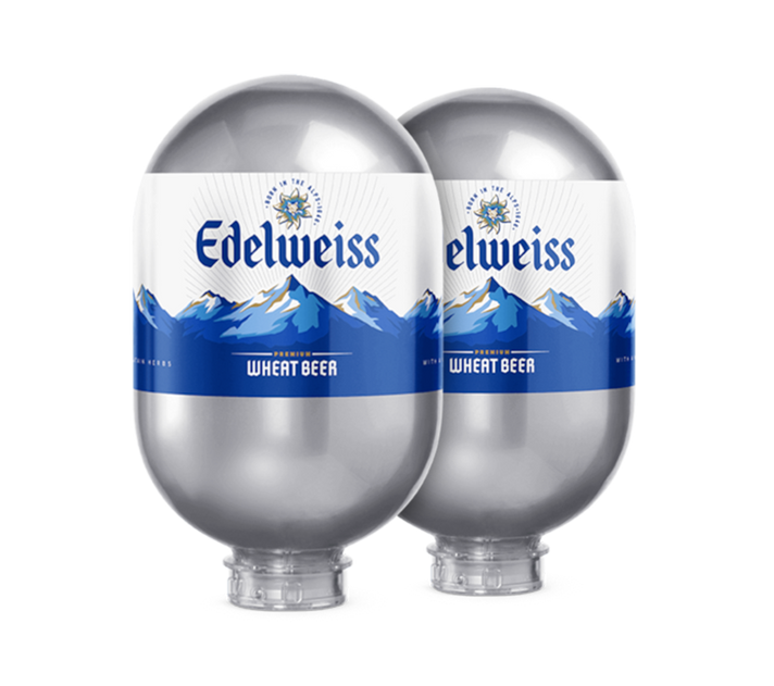 Edelweiss Wheat - 2x 8L BLADE Kegs