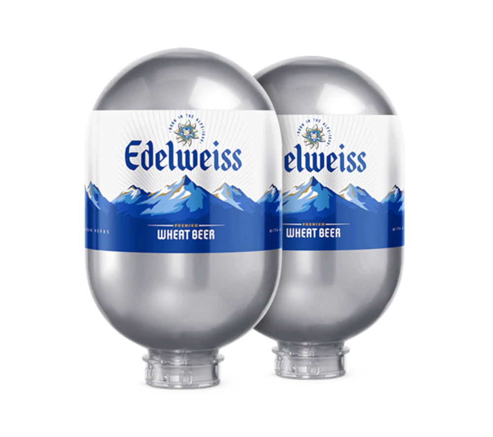 Edelweiss Wheat Bundle - 2x 8L BLADE Kegs