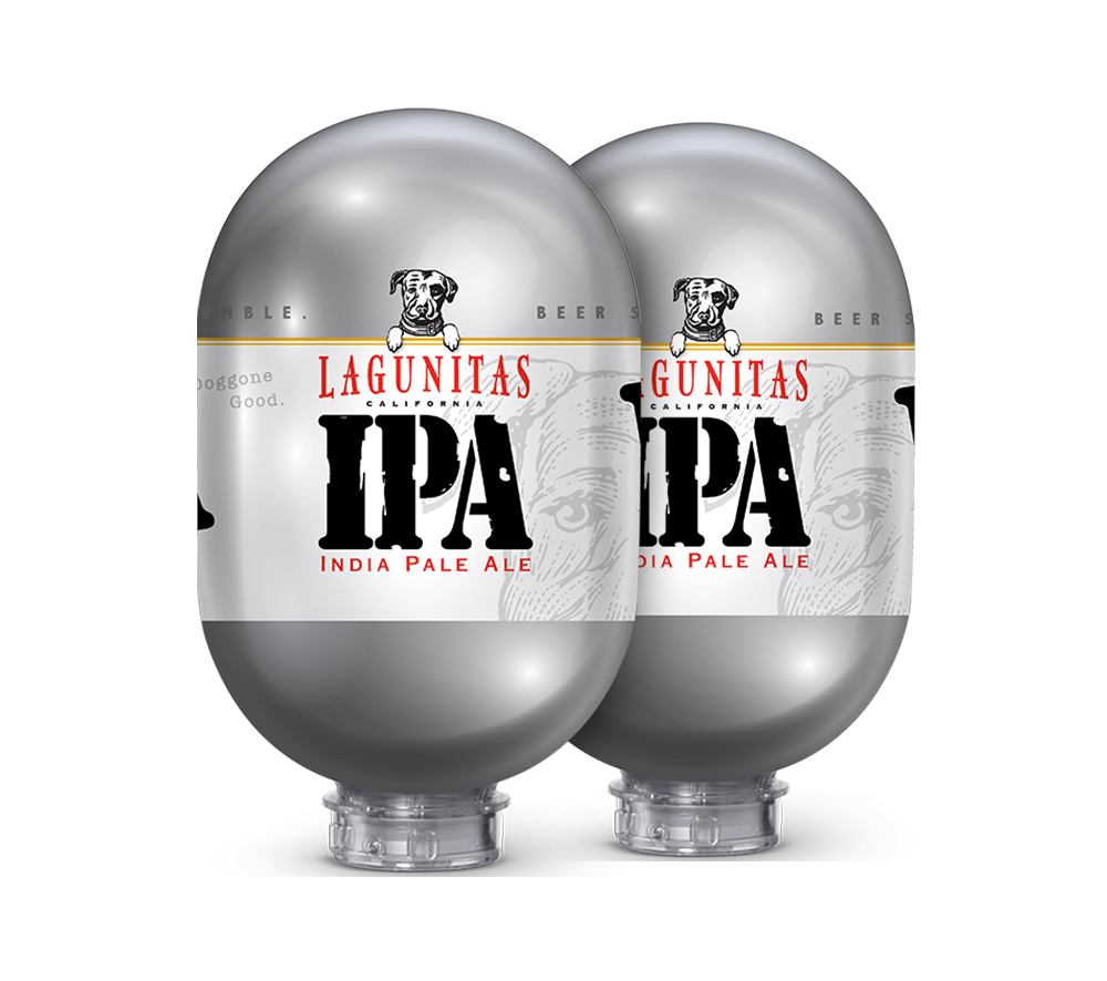 2x Lagunitas IPA - BLADE Bierfässer 8L