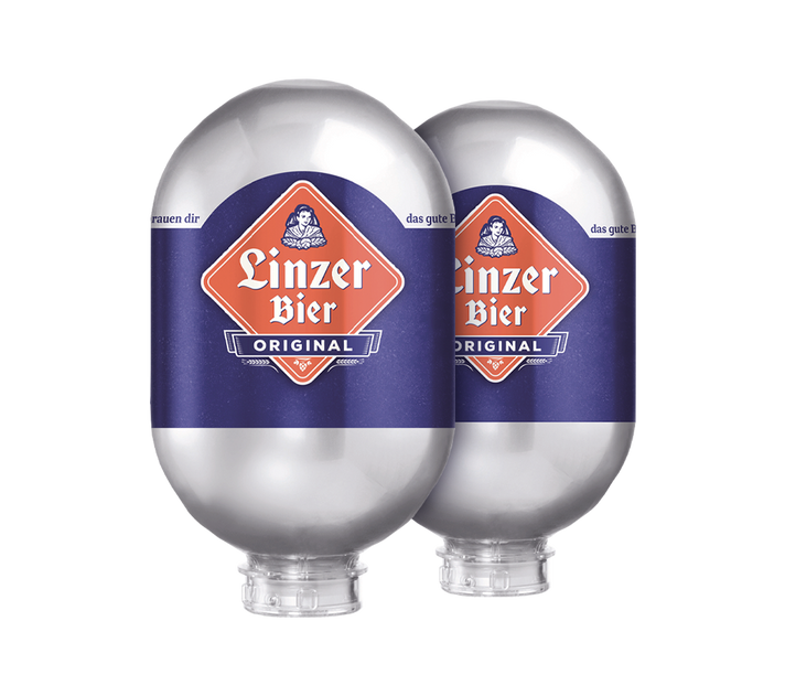 Linzer Blade 8L keg – full-flavored Austrian lager for a traditional beer machine