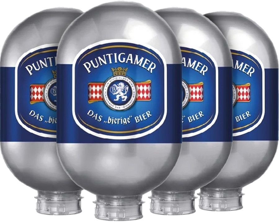 Puntigamer Blade 8L keg bundle – full-bodied Austrian lager for professional home draught systems