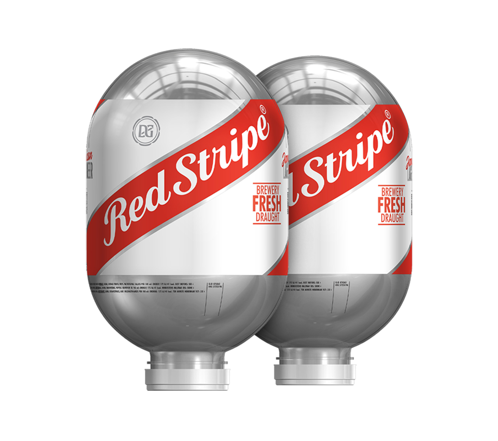 Red Stripe Bundle - 2x 8L BLADE kegs