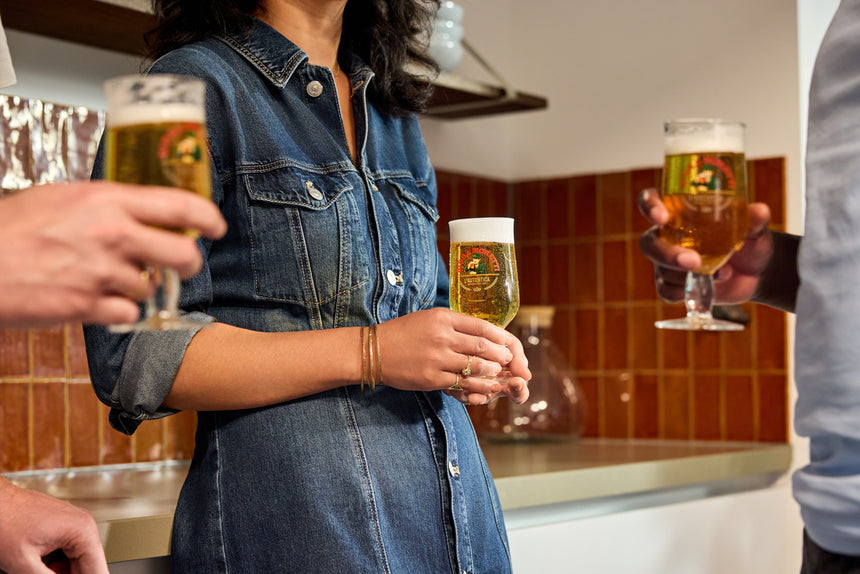 Birra Moretti Blade beer setup in modern kitchen – premium lifestyle home bar scene