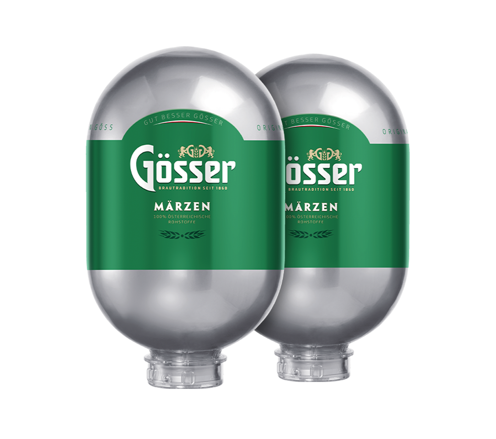 Gösser Märzen - 2x BLADE Kegs