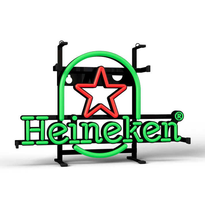 Heineken Logo LED Lampe