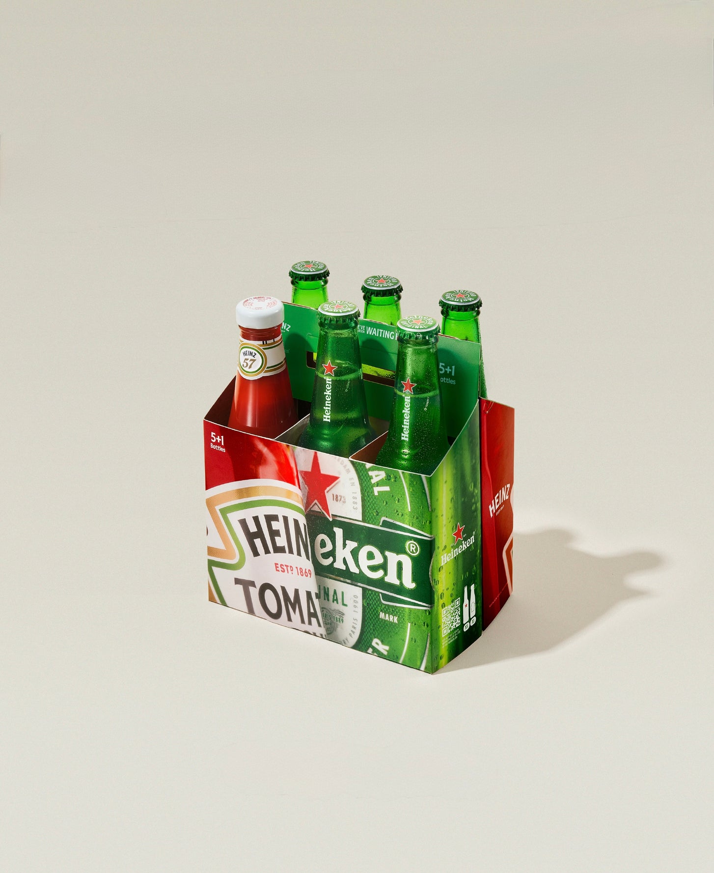 HEINZ Heineken collaboration 6 pack