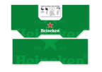 Heineken branded sticker accessory for BLADE beer tap