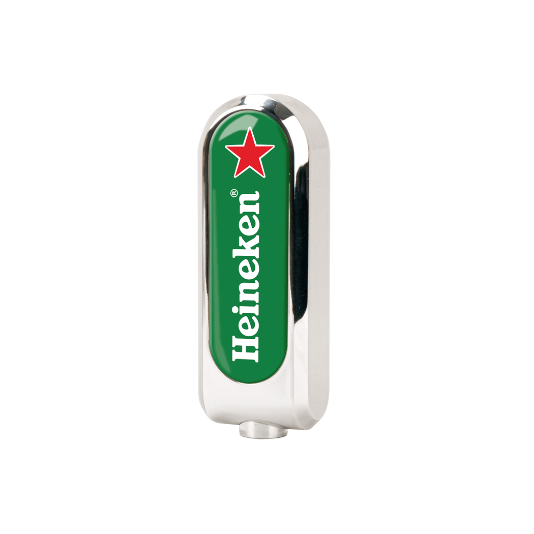 Heineken branded tap handle for BLADE draft beer machine