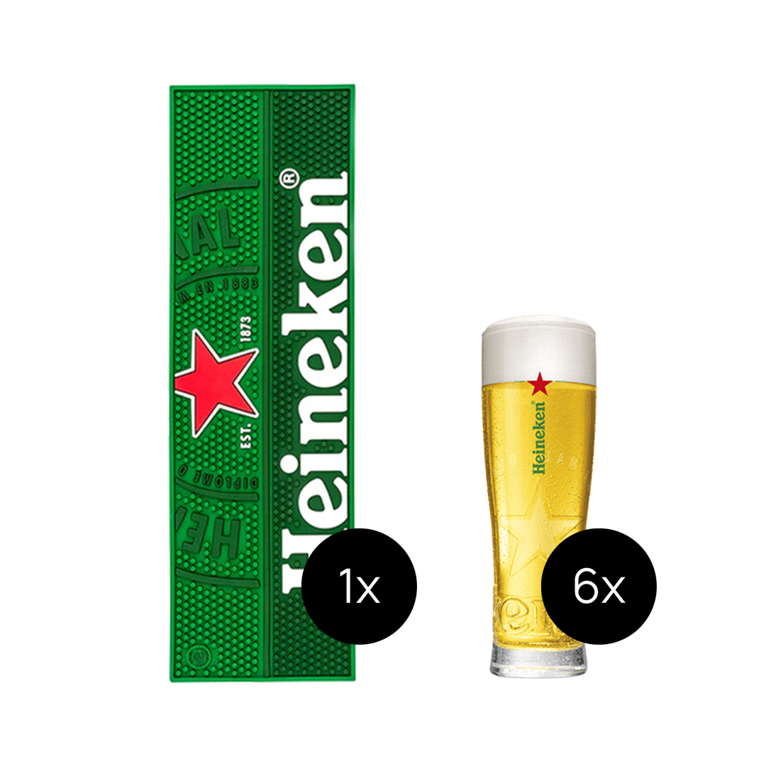Heineken® Home Bar Accessories Bundle